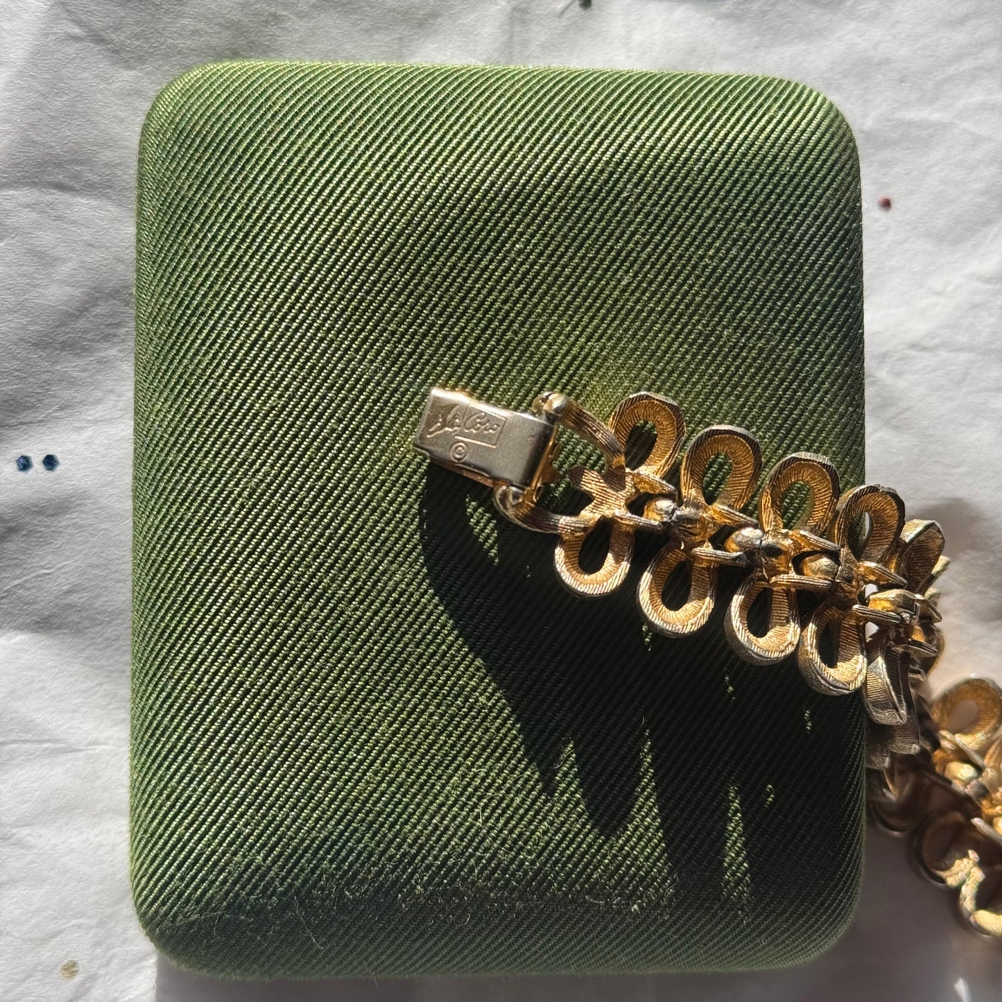 Vintage Gold Coro Bracelet