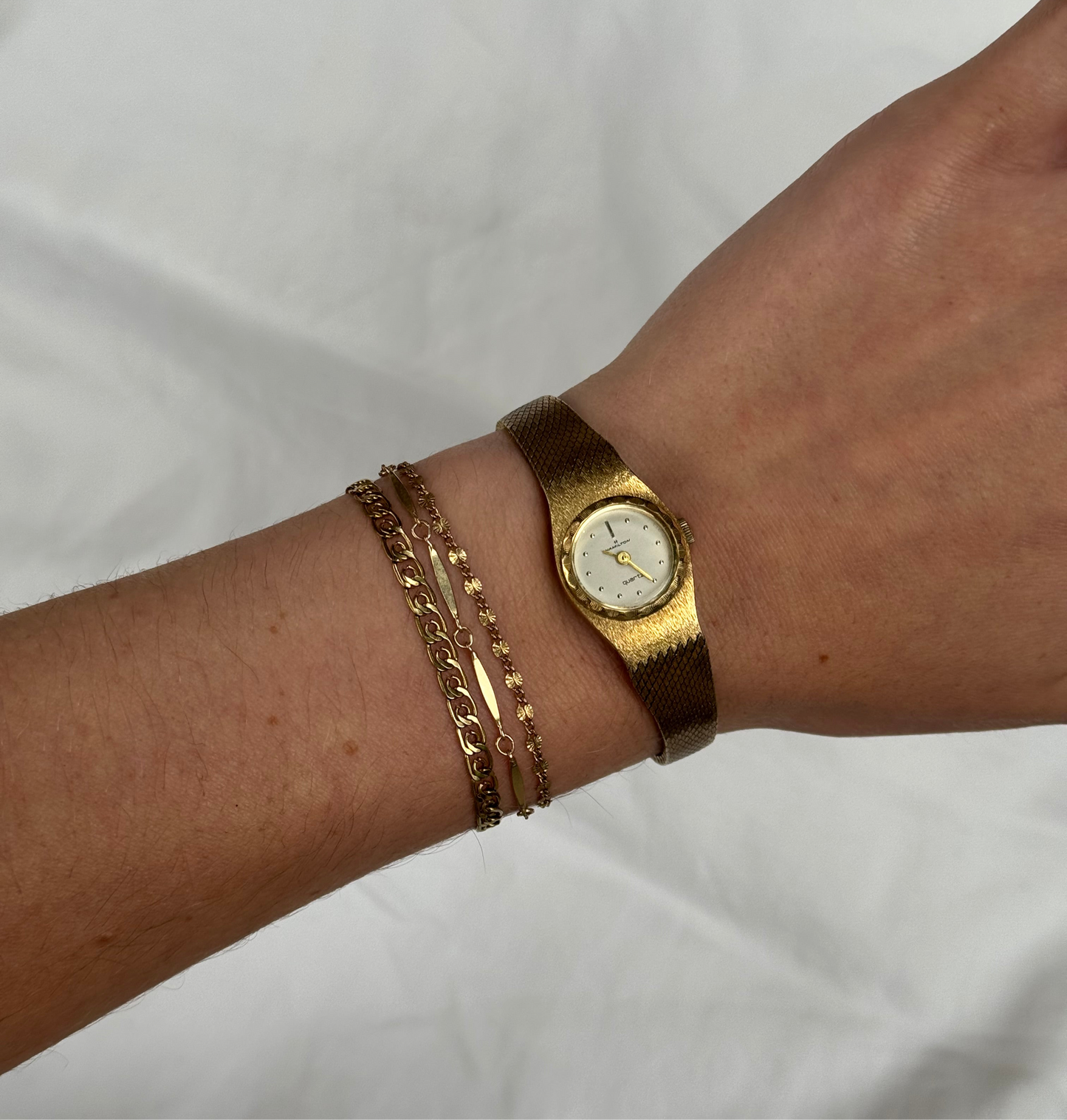 Vintage Gold Hamilton Watch