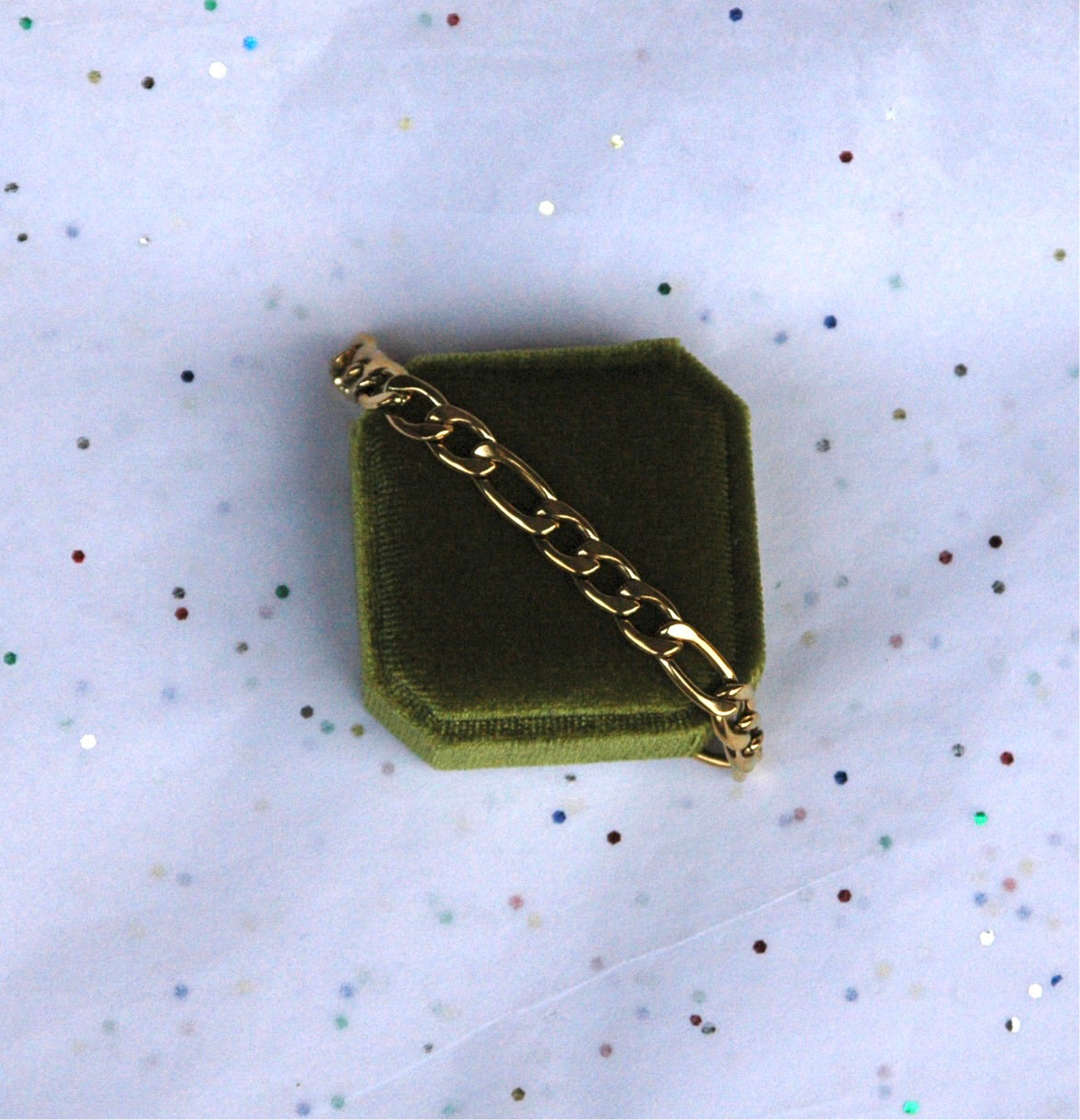 Gold Figaro Bracelet