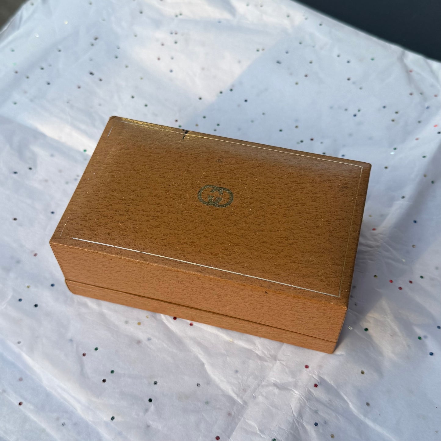 Vintage Working Gucci Bezel Watch with Original Box