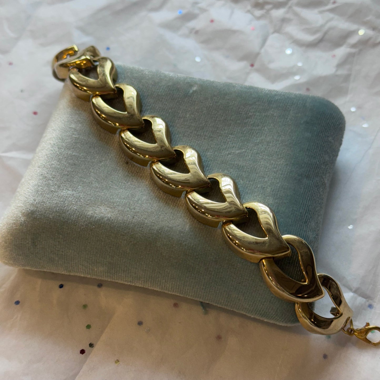 Vintage Gold Bracelet - Sourced in Paris