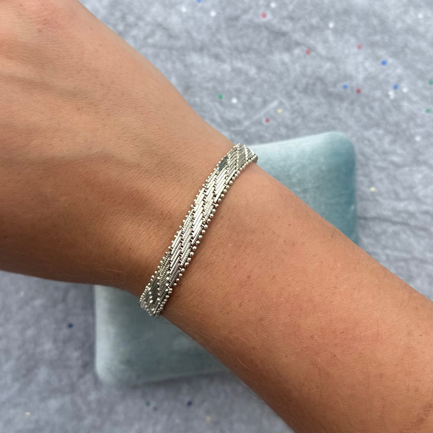 Vintage Two-Tone Bracelet Reversible