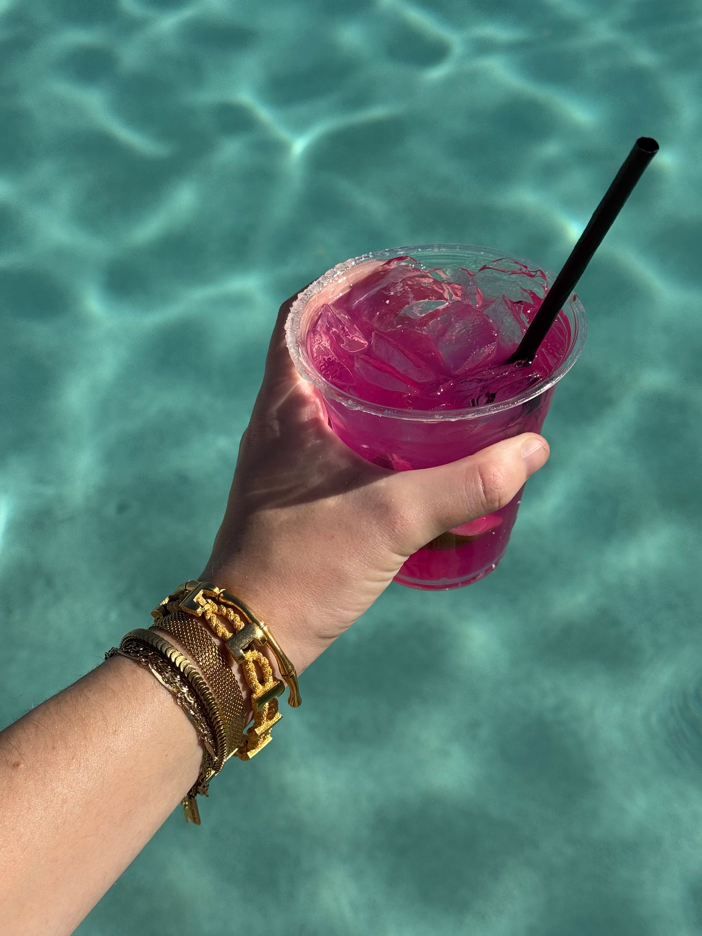 Gold Mesh Bracelet