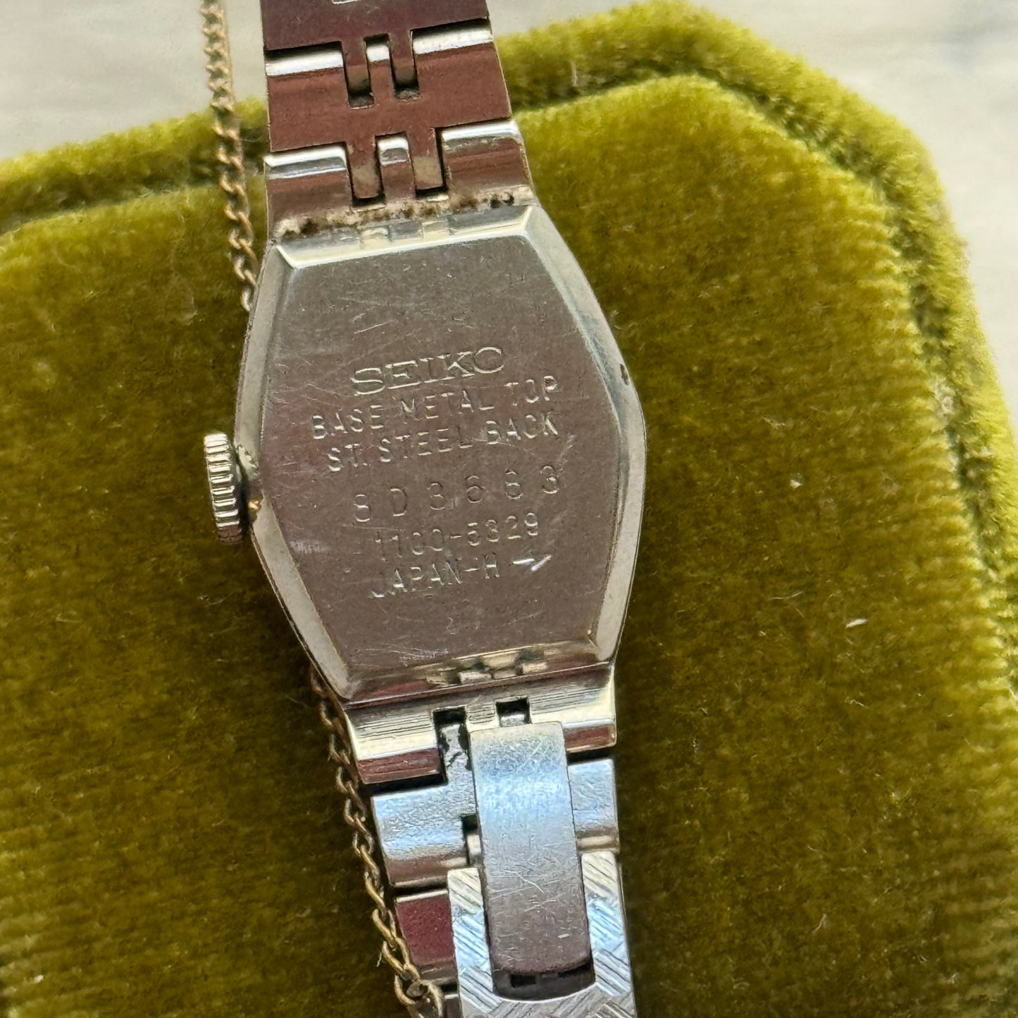 Vintage Silver Seiko Watch