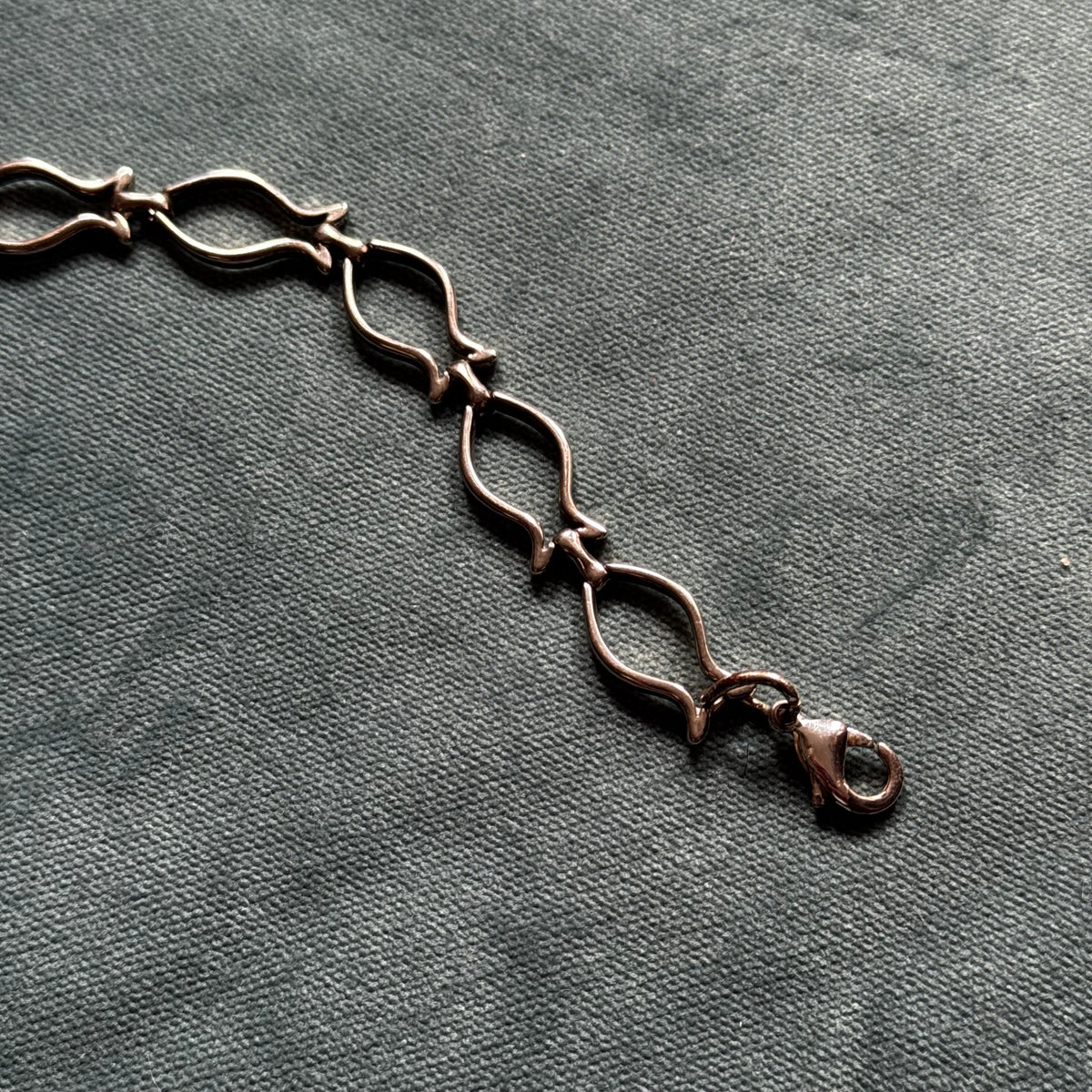 Vintage Silver Fish Bracelet