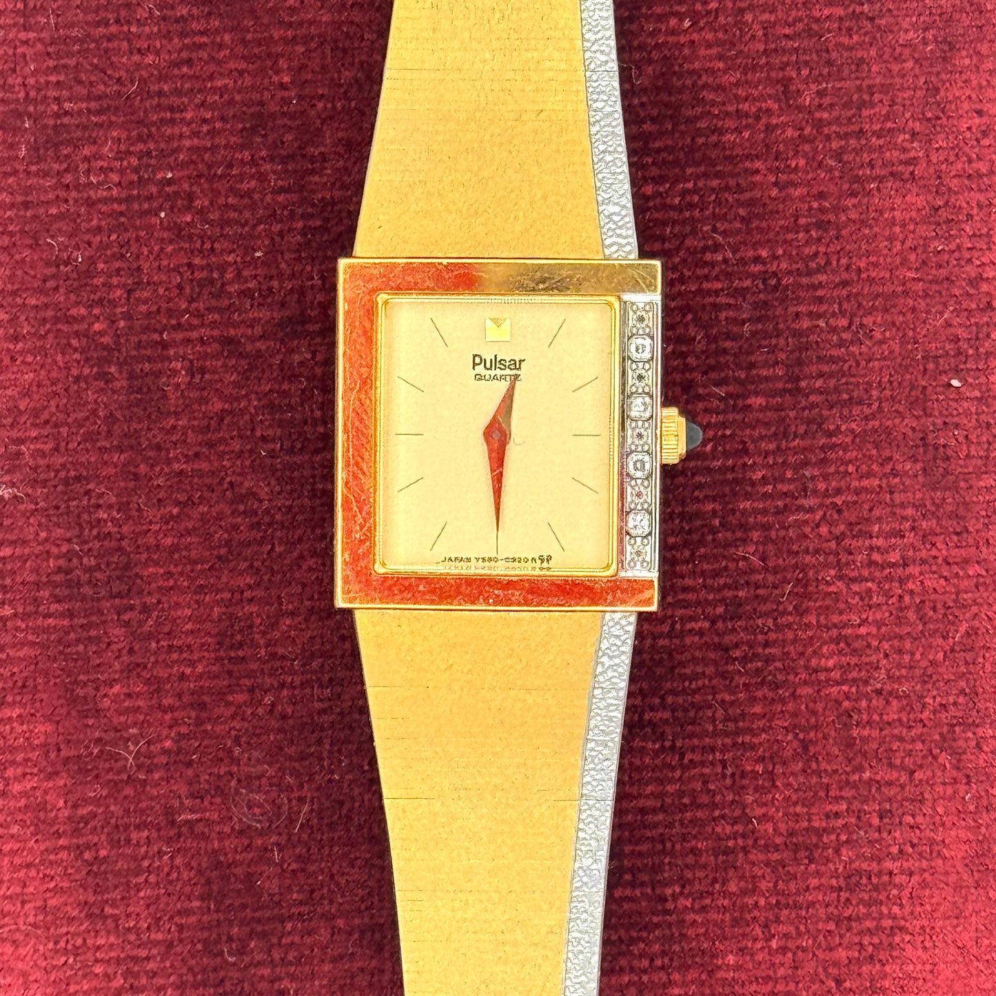 Vintage Two-Tone Pulsar Watch