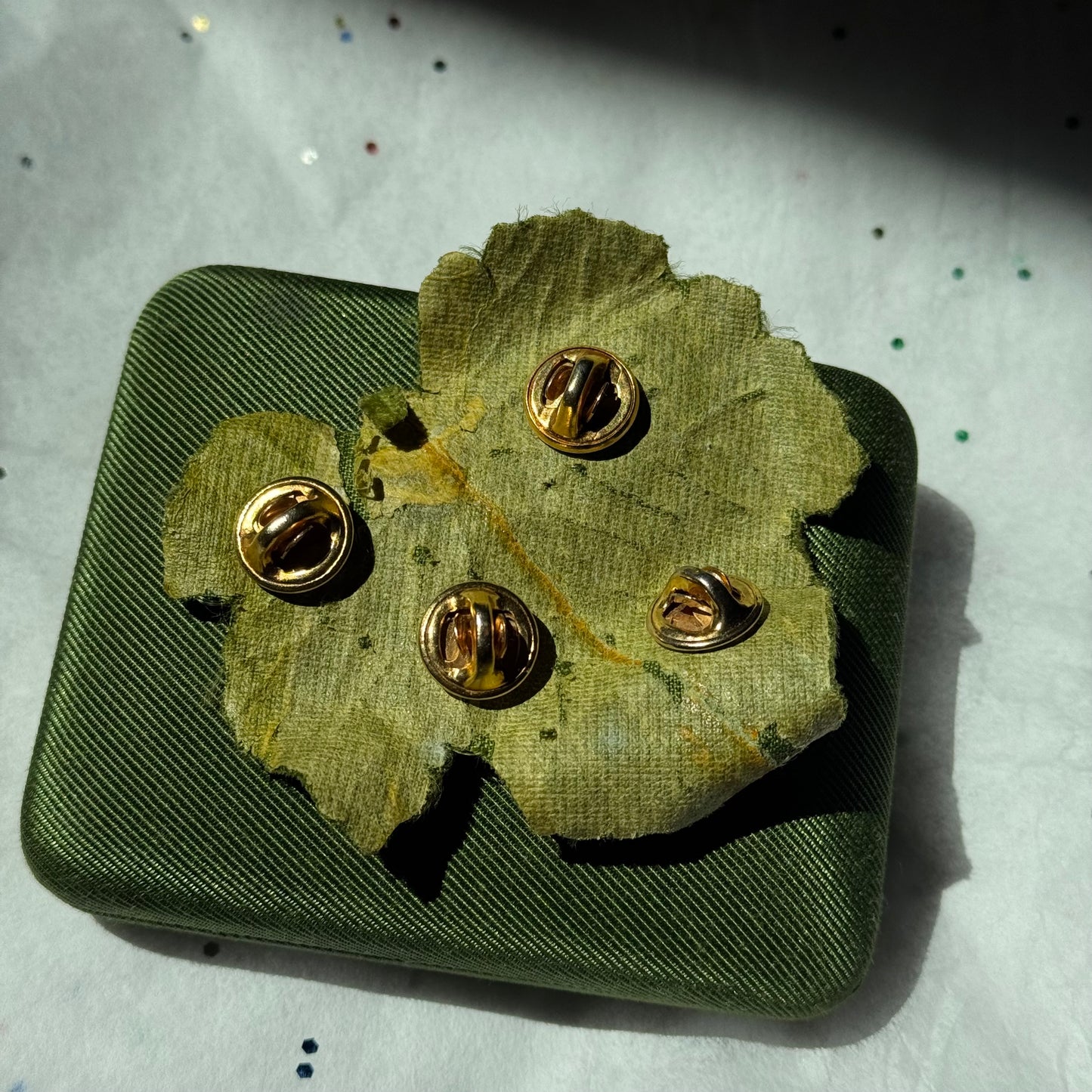 Vintage Enamel Nature Pin Lot