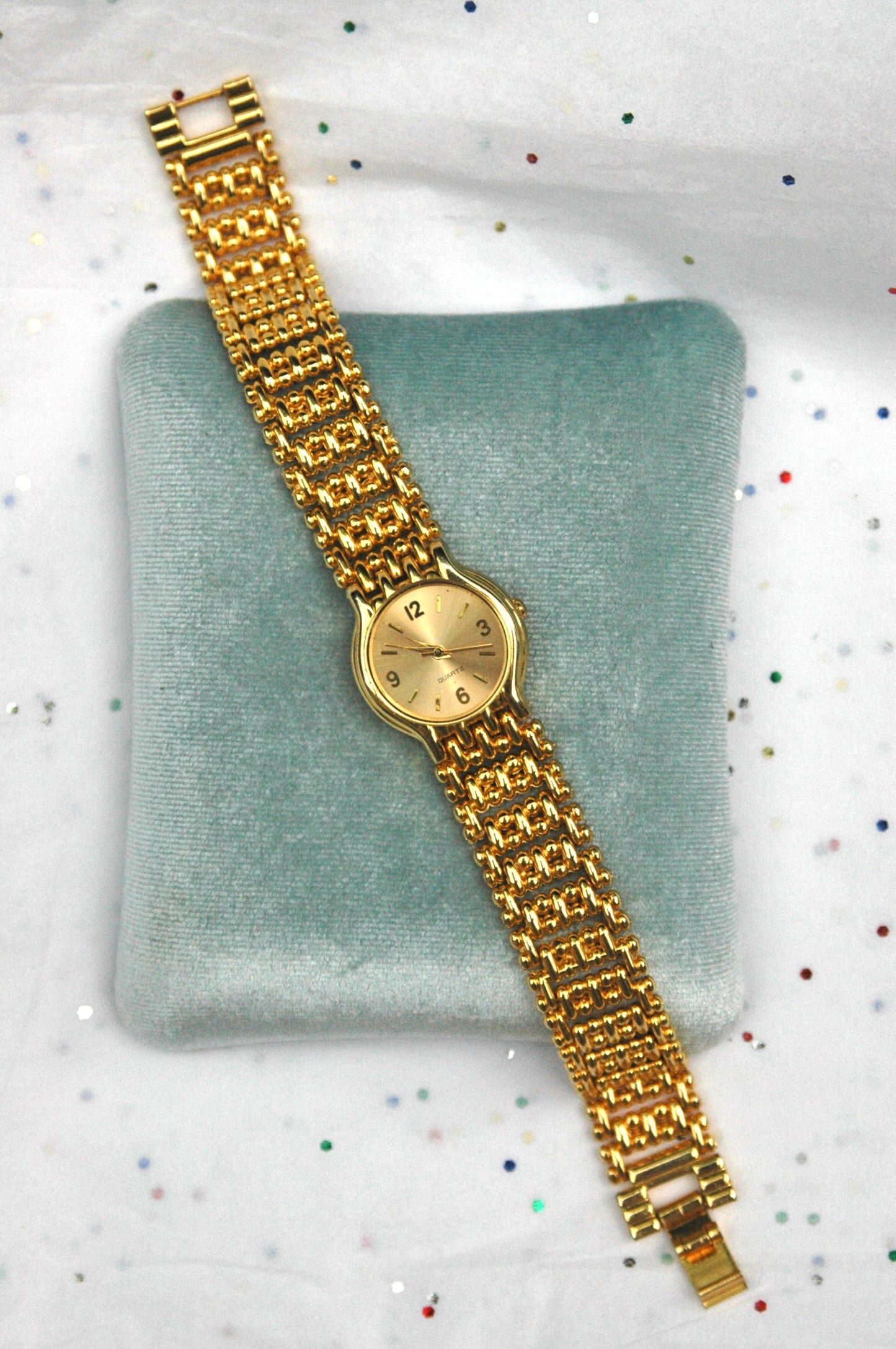 Vintage Gold Band Watch