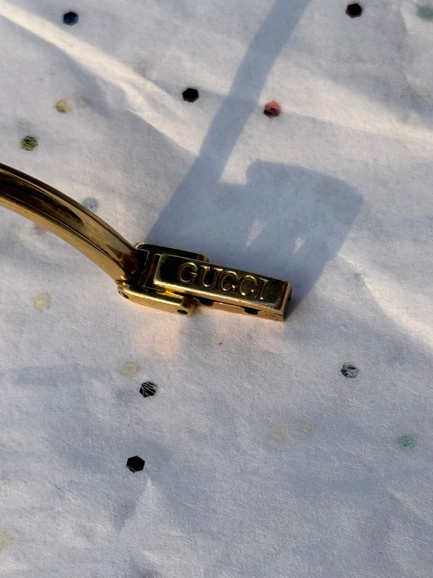 Vintage Working Gucci Bezel Watch with Original Box