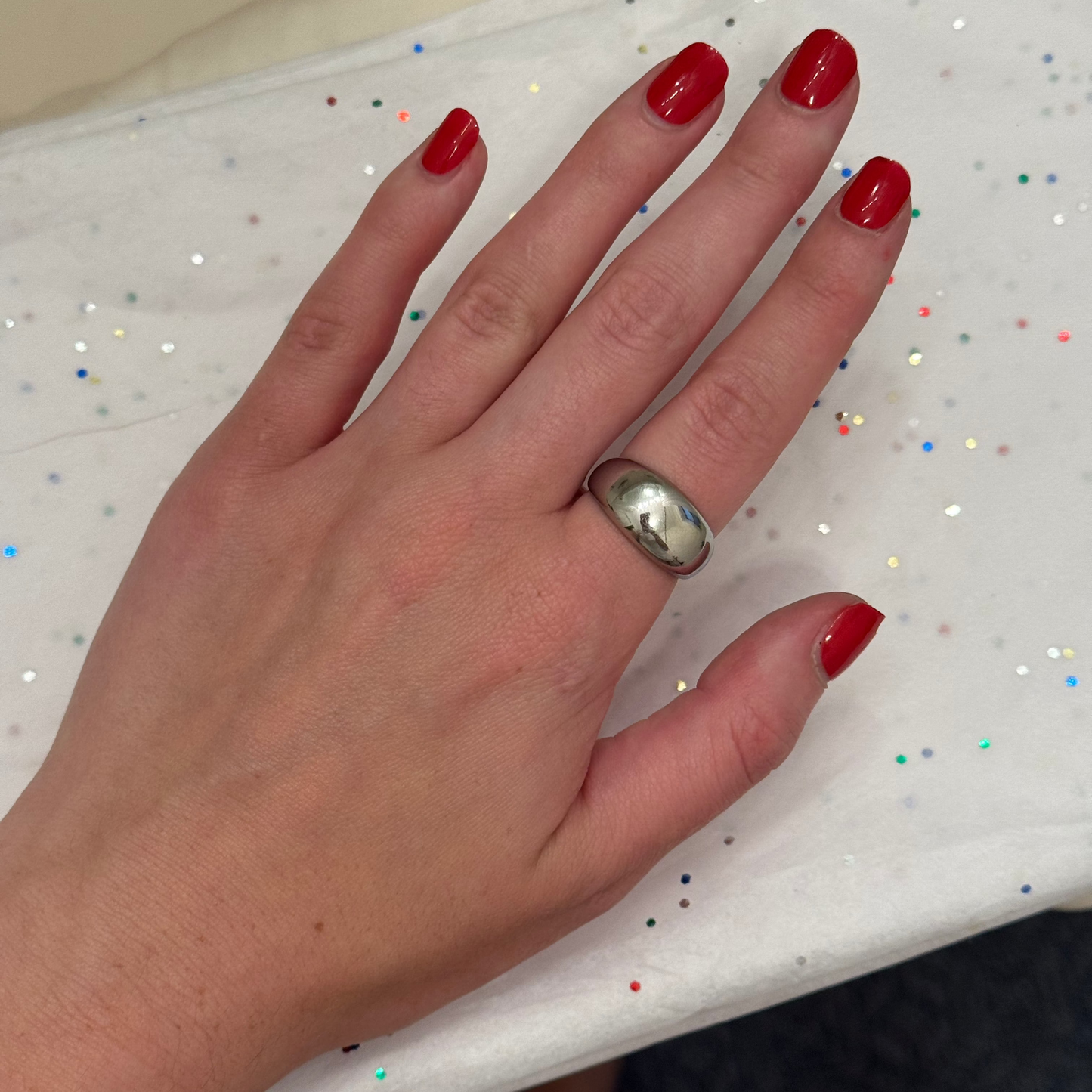Silver Dome Ring