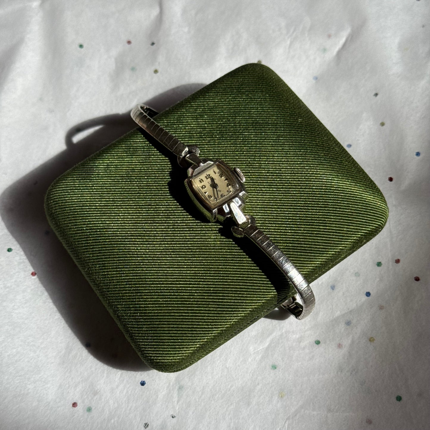 Vintage Silver Elgin Watch