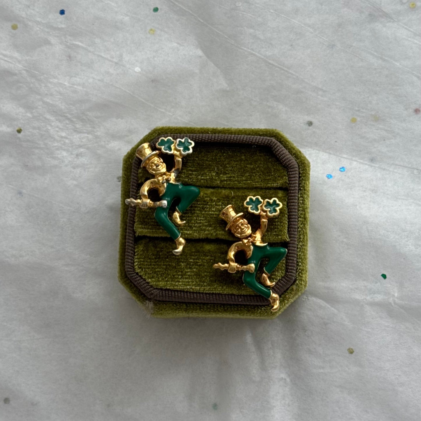 Vintage Avon Leprechaun Pins