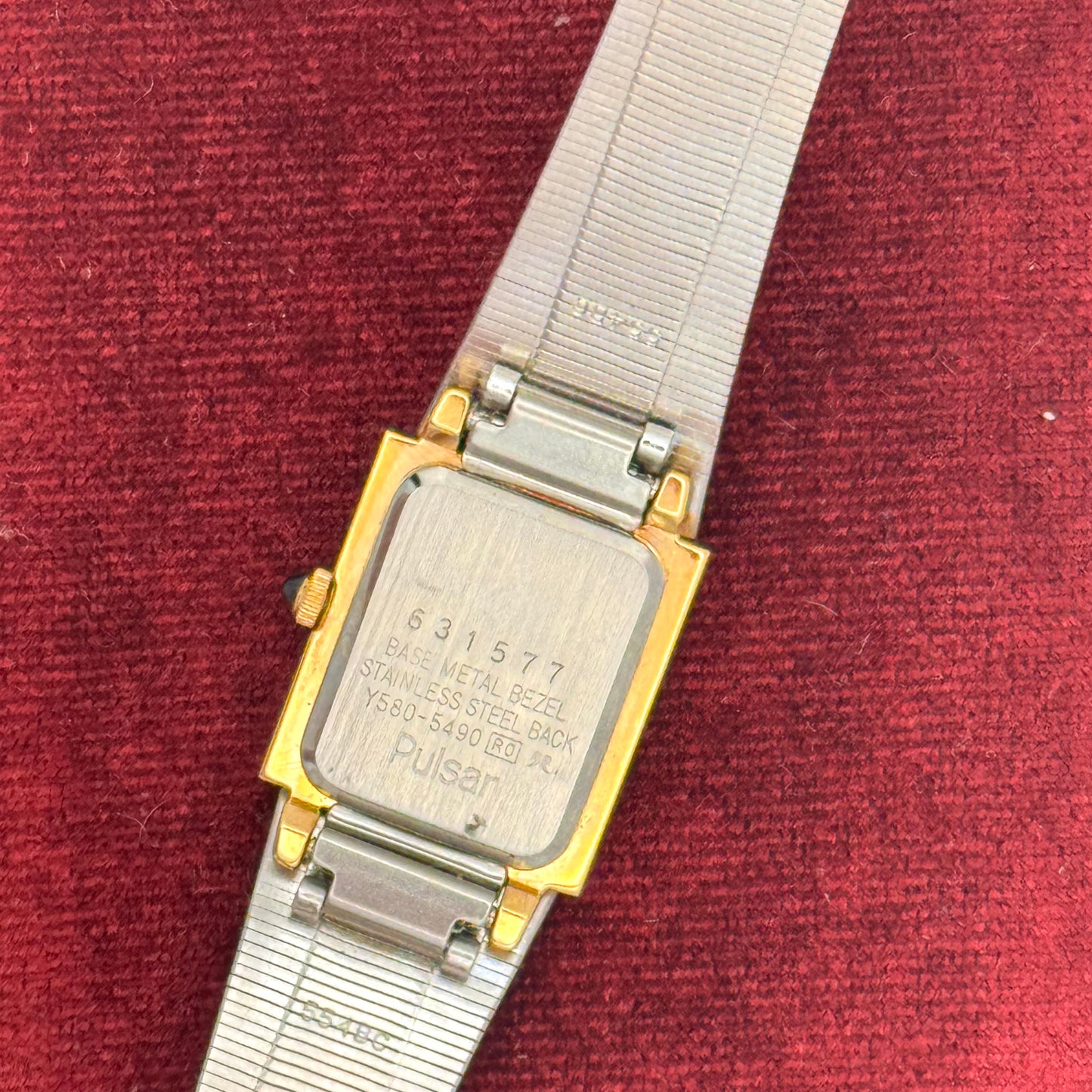 Vintage Two-Tone Pulsar Watch