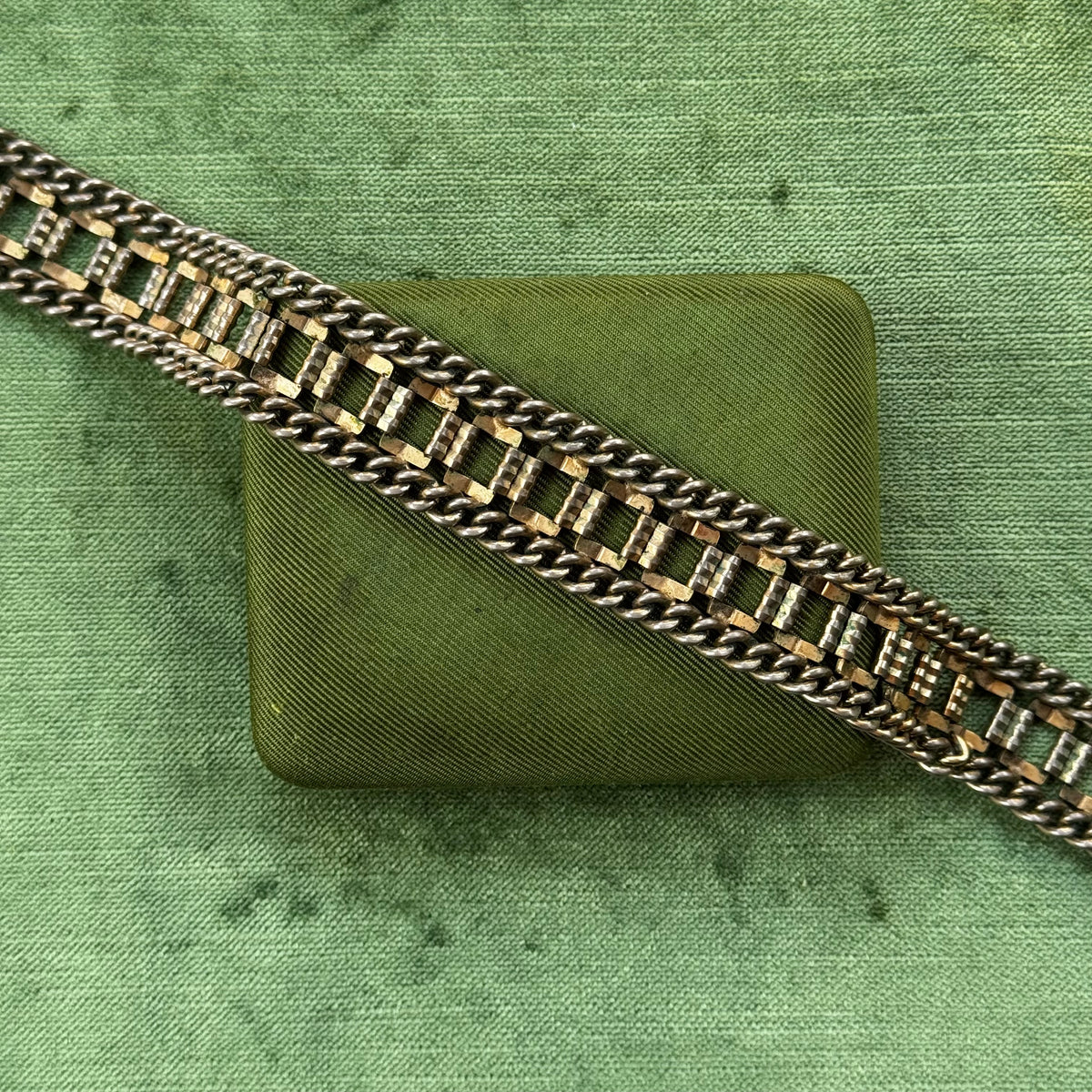 Vintage Silver Tone Choker Necklace