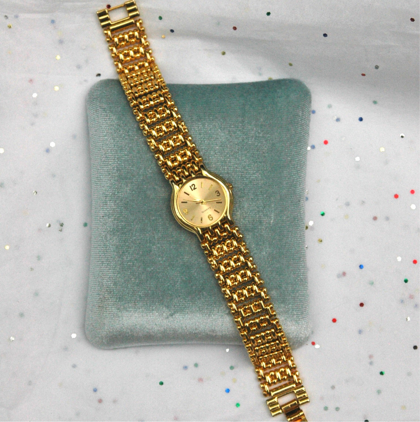 Vintage Gold Band Watch