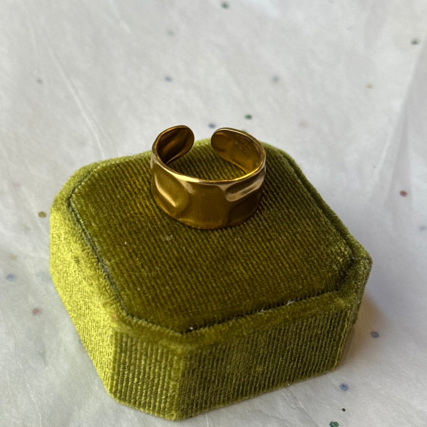 Gold Texture Ring