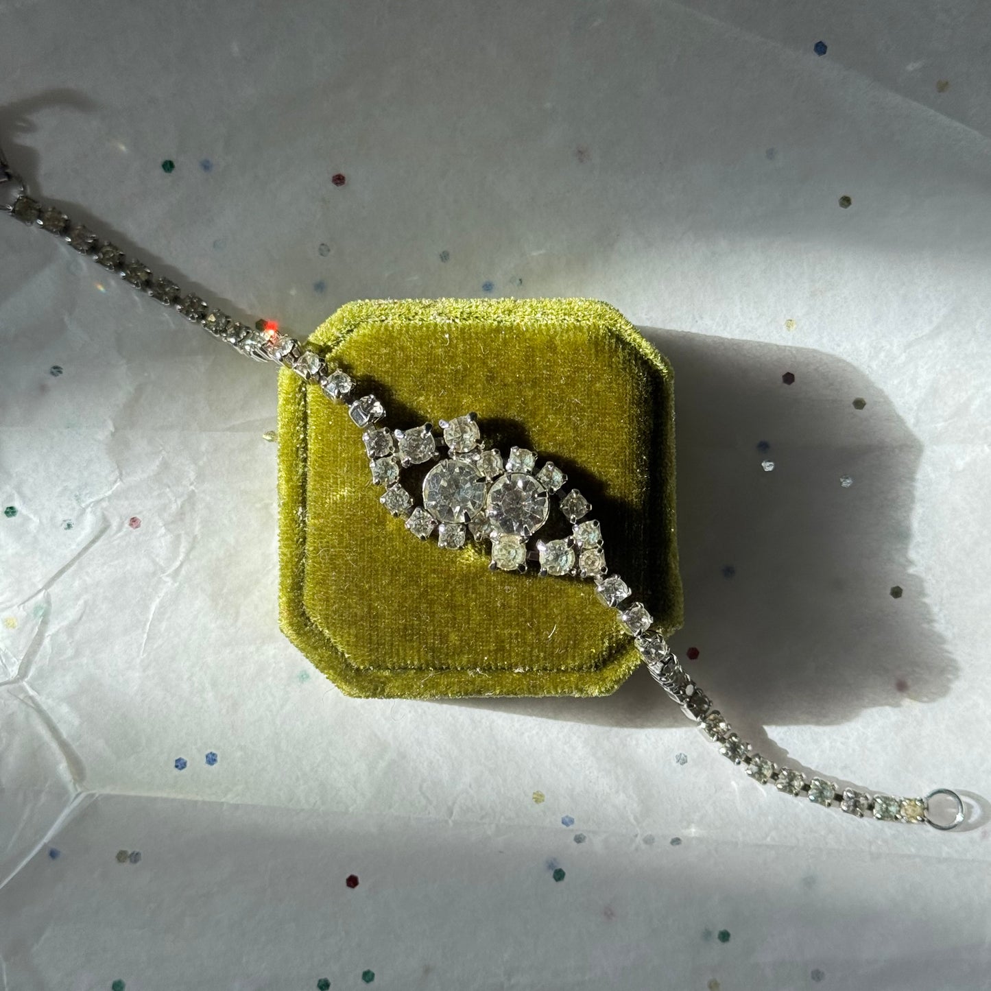 Vintage Rhinestone Bracelet