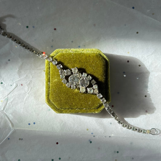 Vintage Rhinestone Bracelet