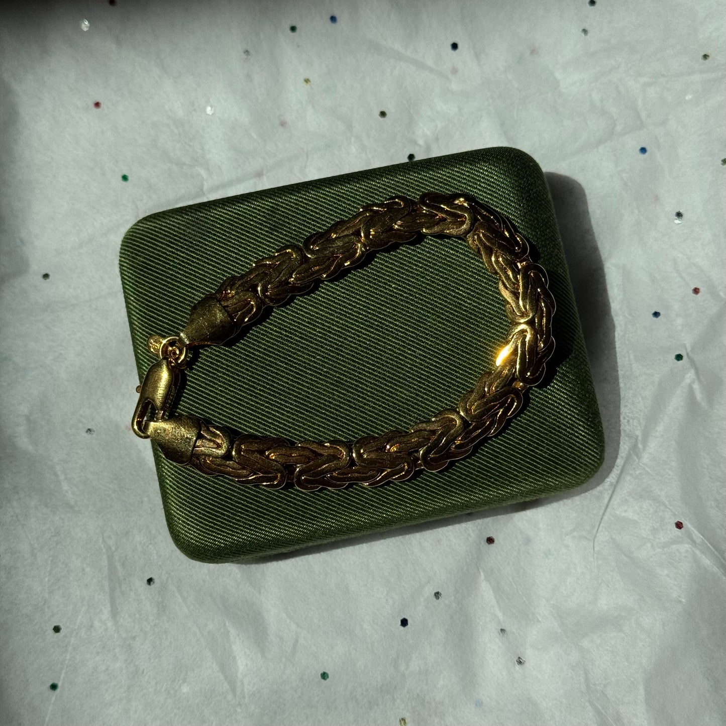 Vintage Gold Chain Bracelet