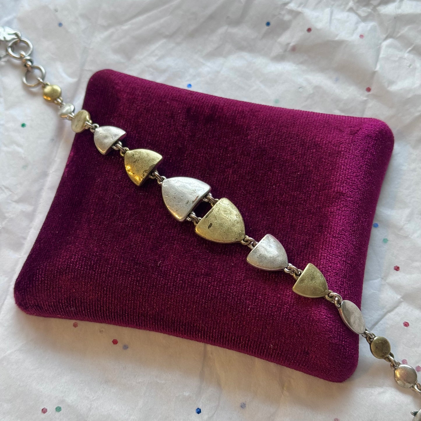 Vintage Two Tone Bracelet