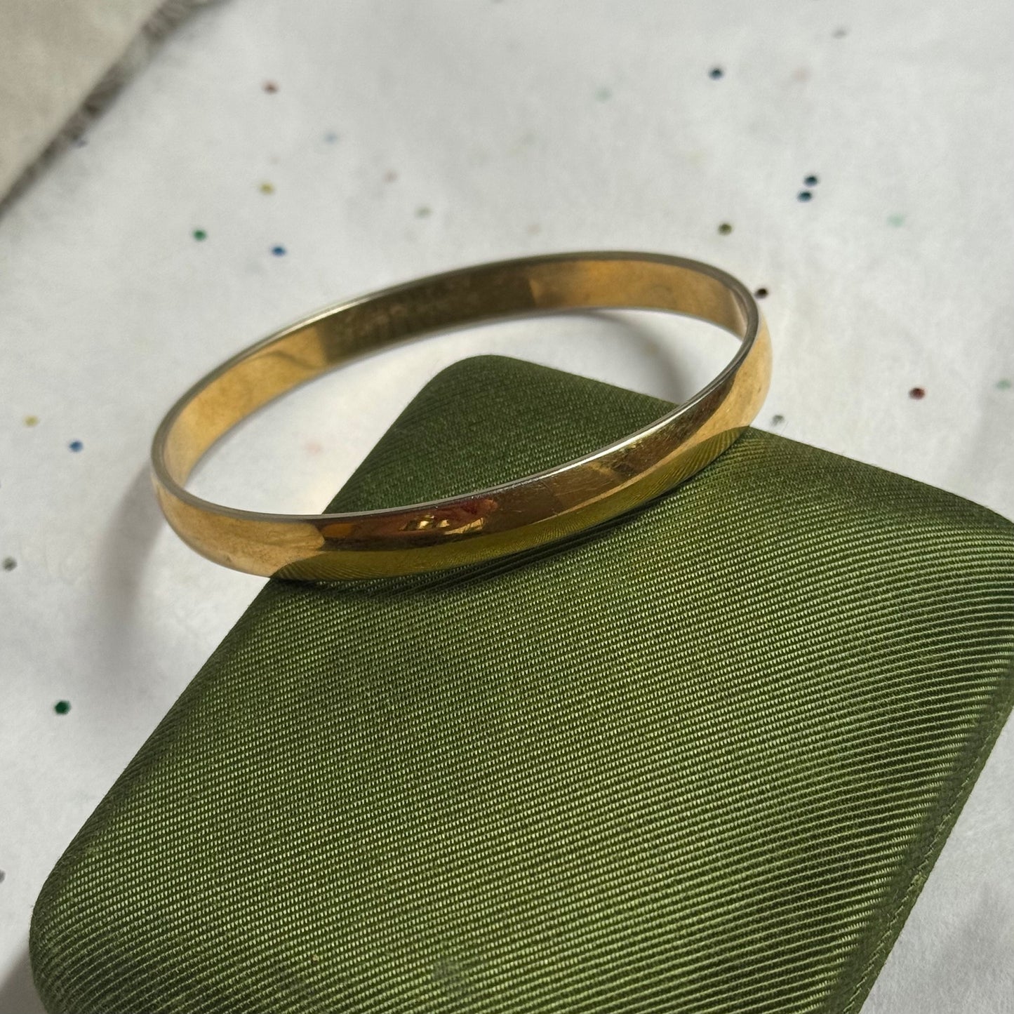 Vintage Gold Bangle Bracelet