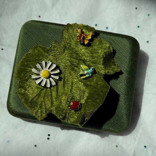 Vintage Enamel Nature Pin Lot