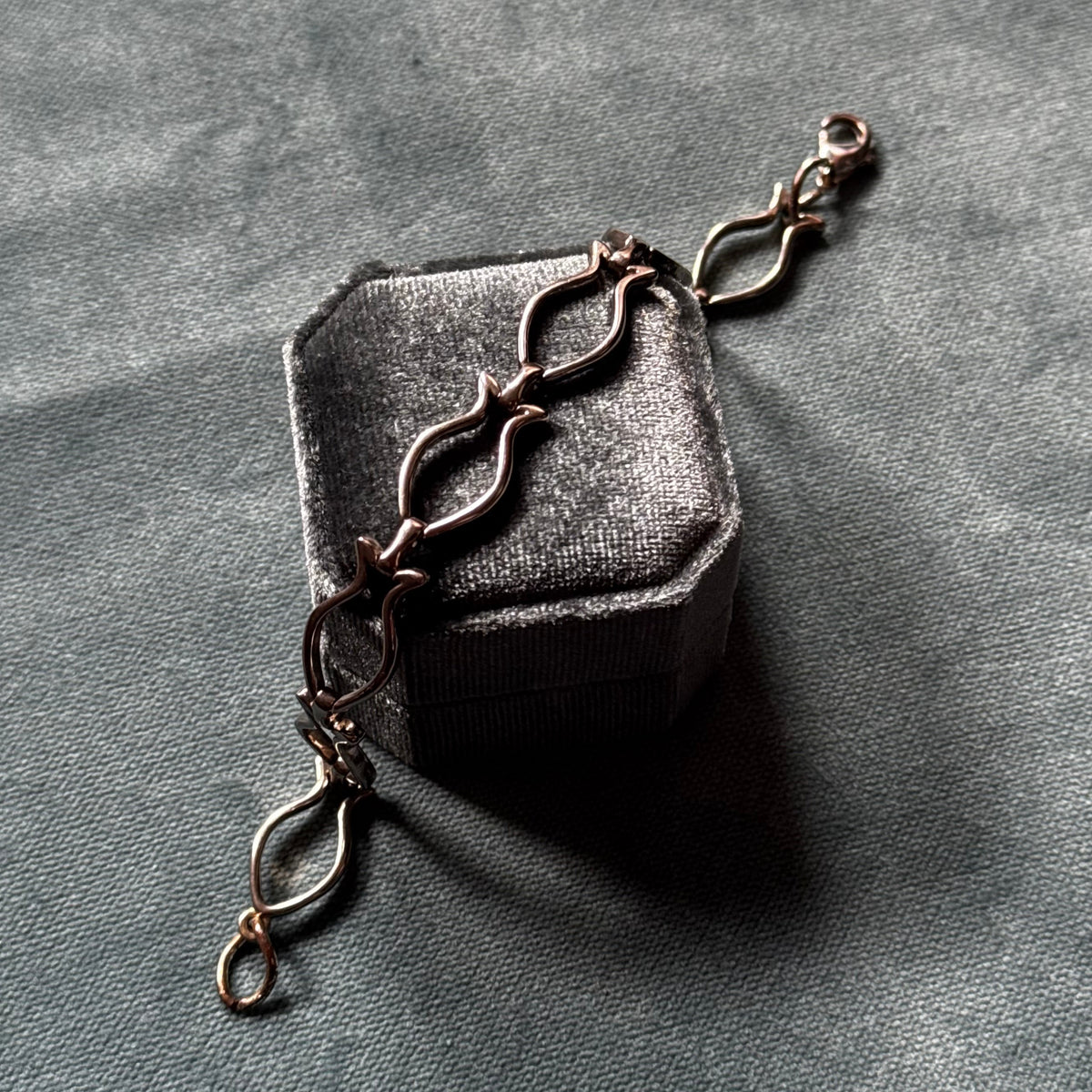 Vintage Silver Fish Bracelet