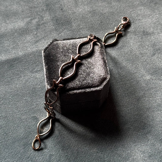 Vintage Silver Fish Bracelet