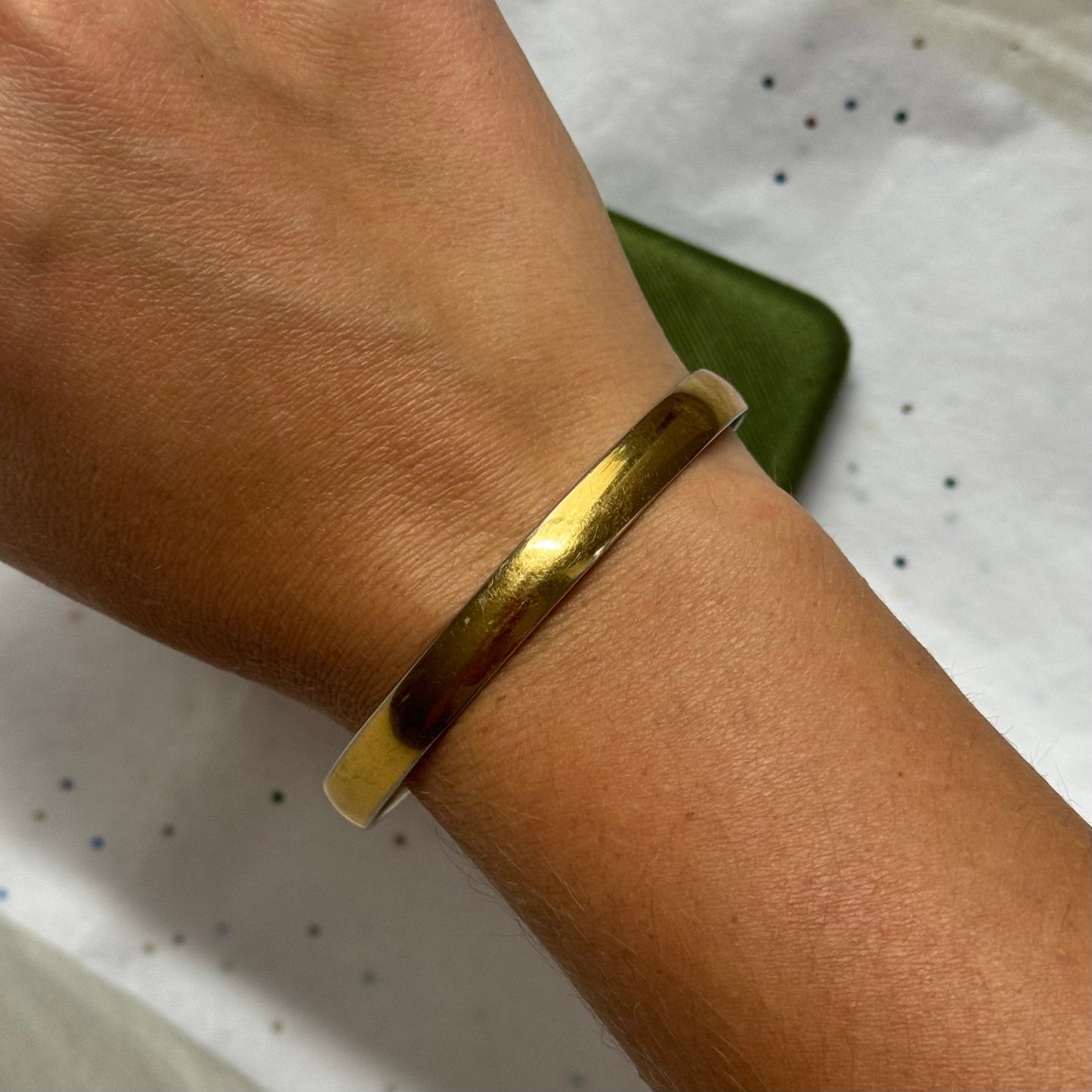 Vintage Gold Bangle Bracelet