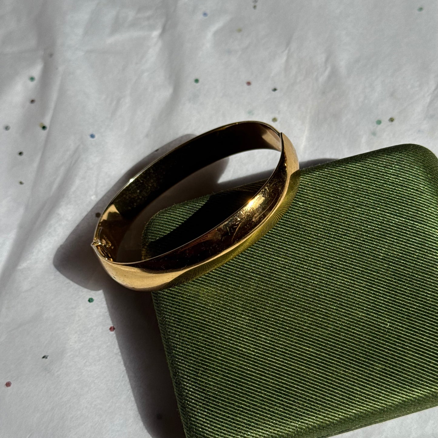 Vintage Gold Bangle Bracelet