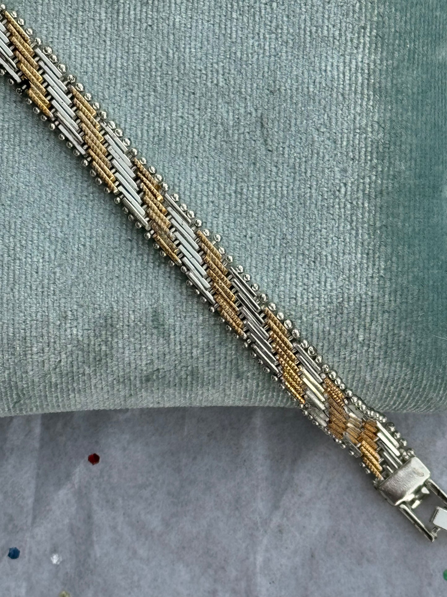 Vintage Two-Tone Bracelet Reversible