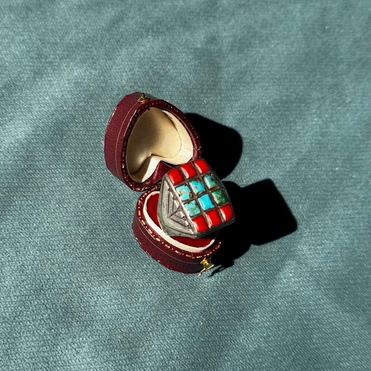 Vintage Turquoise Sterling Silver Ring