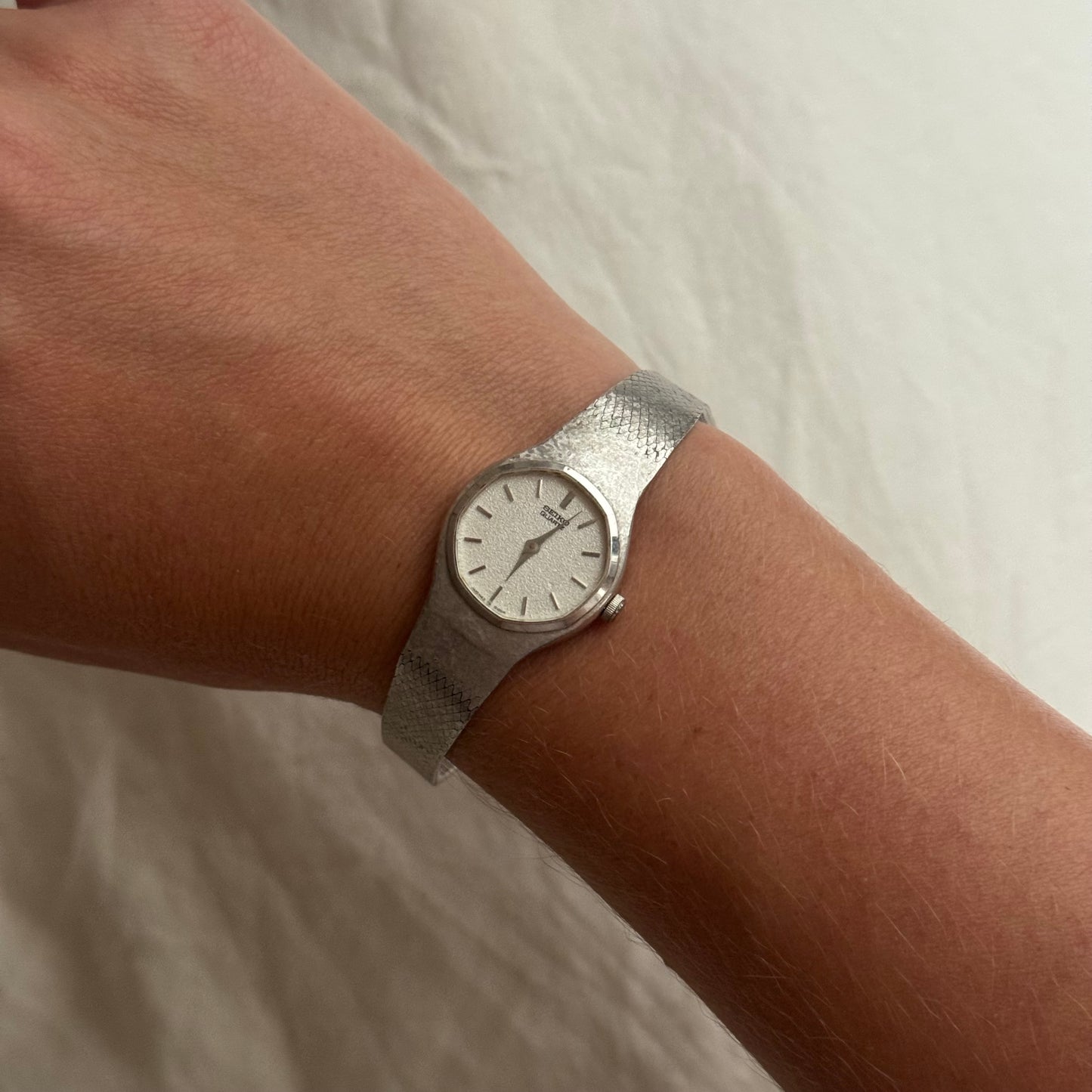 Vintage Silver Seiko Watch