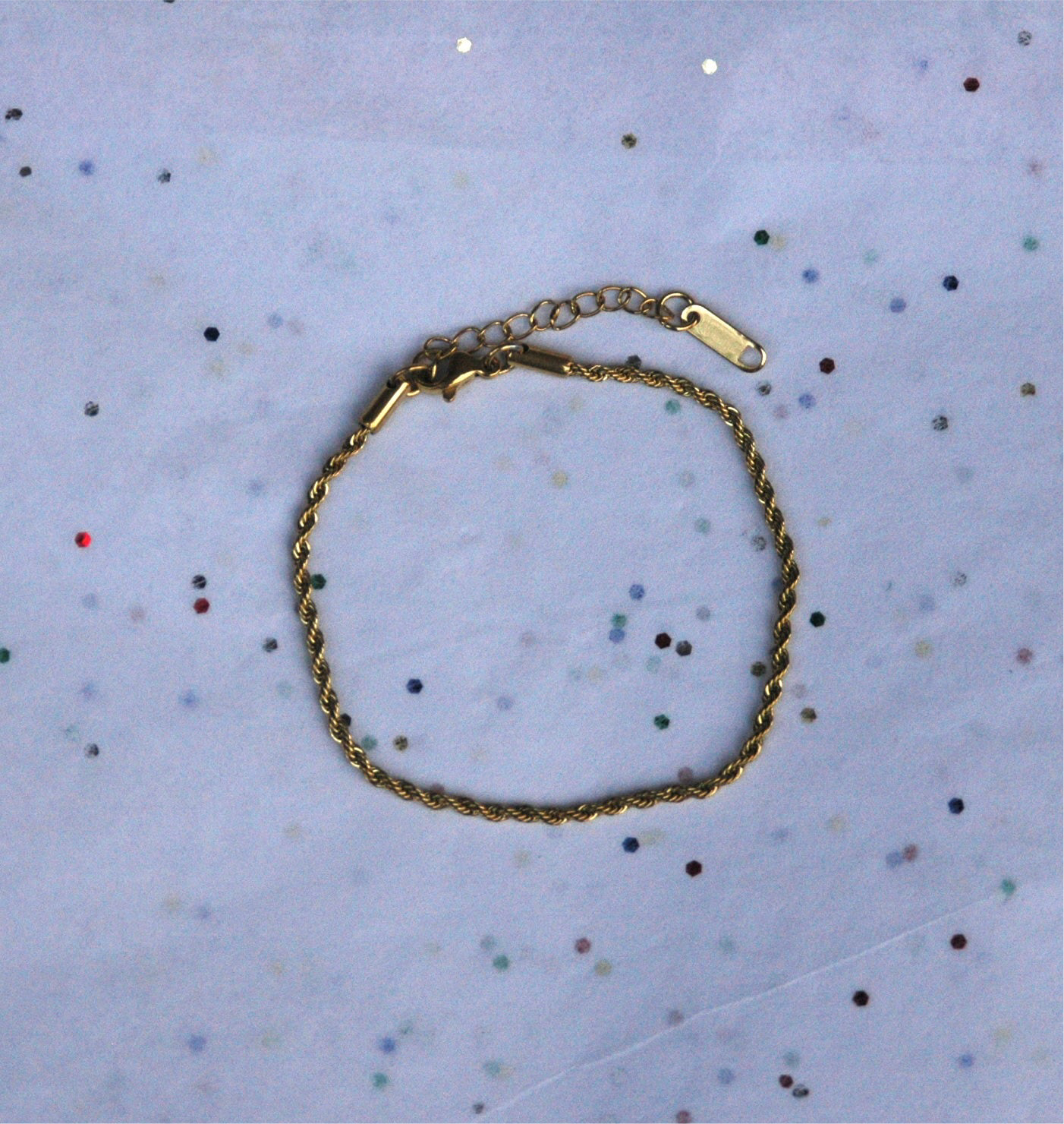 Gold Rope Bracelet
