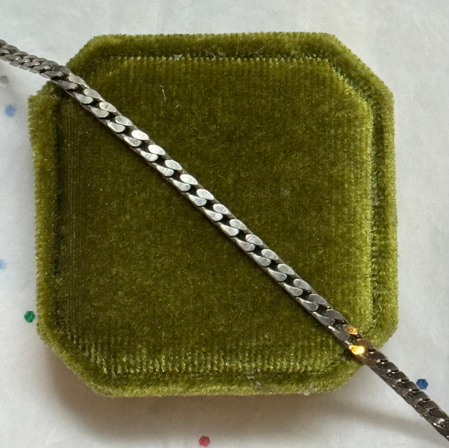 Vintage Silver Chain Bracelet