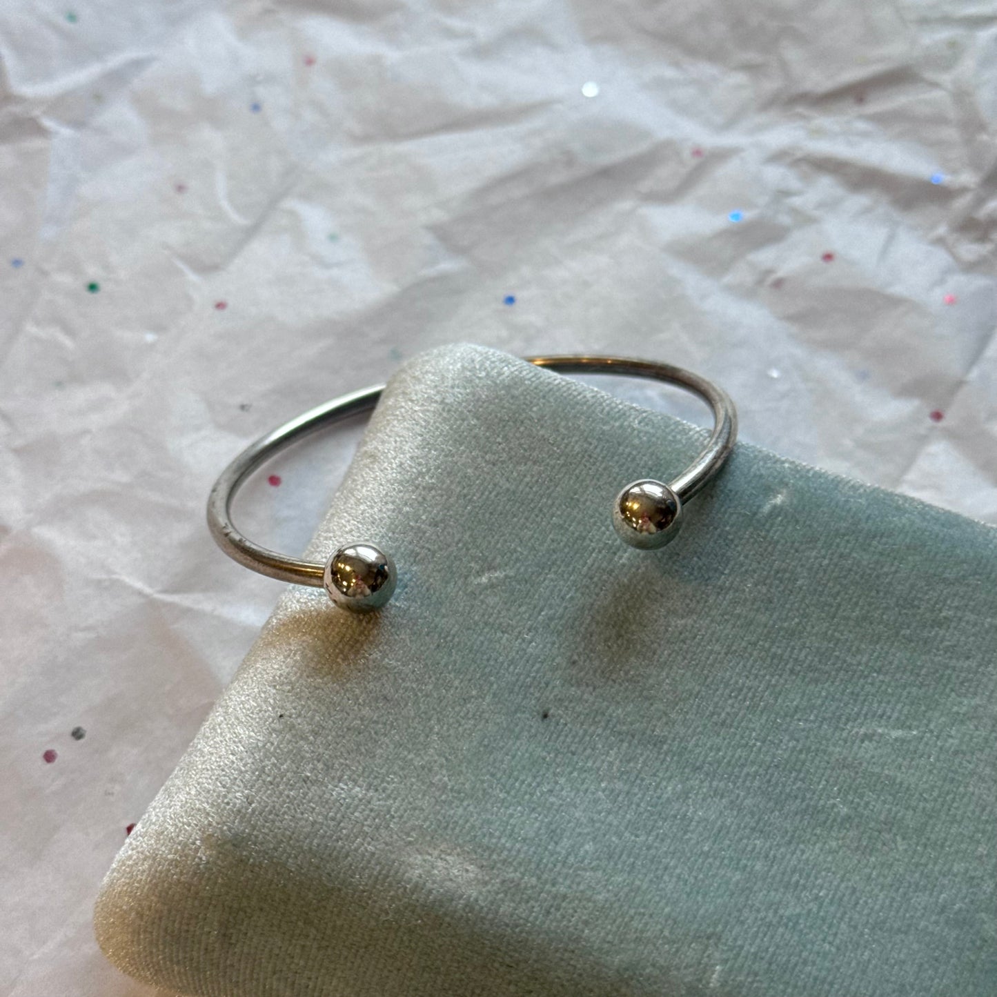 Vintage Silver Cuff Bracelet