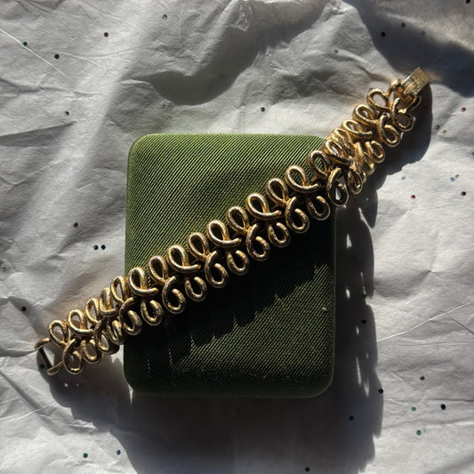 Vintage Gold Coro Bracelet