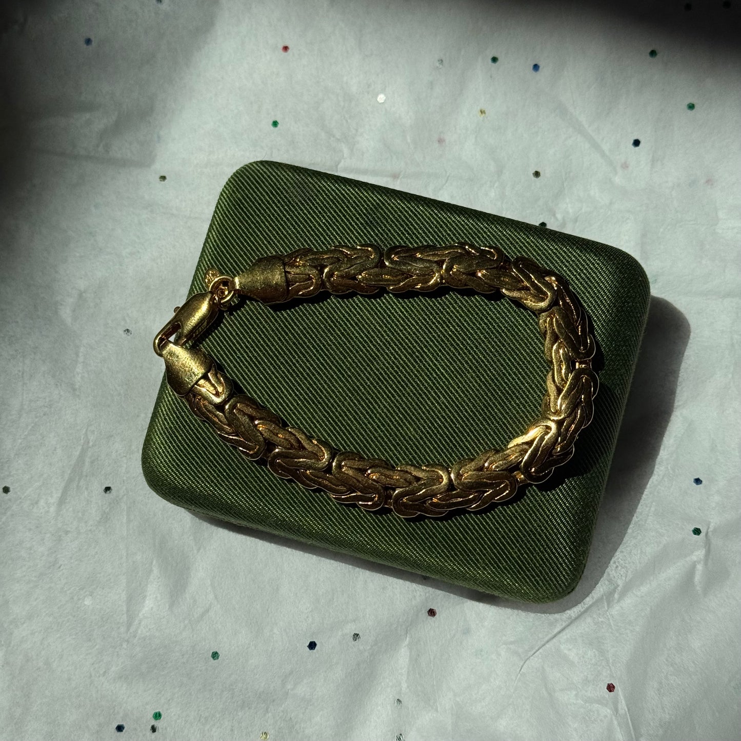 Vintage Gold Chain Bracelet