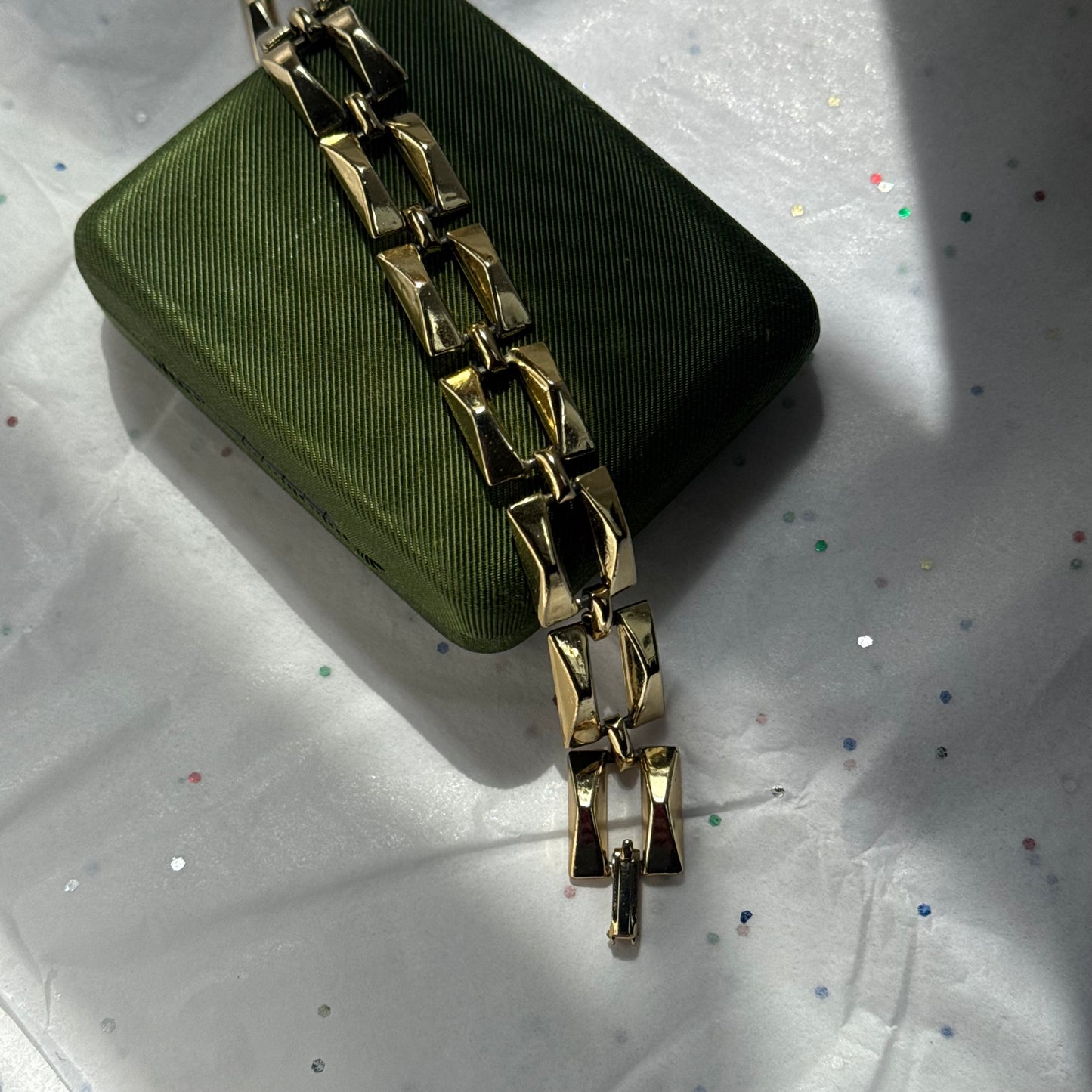 Vintage Gold Chain Bracelet