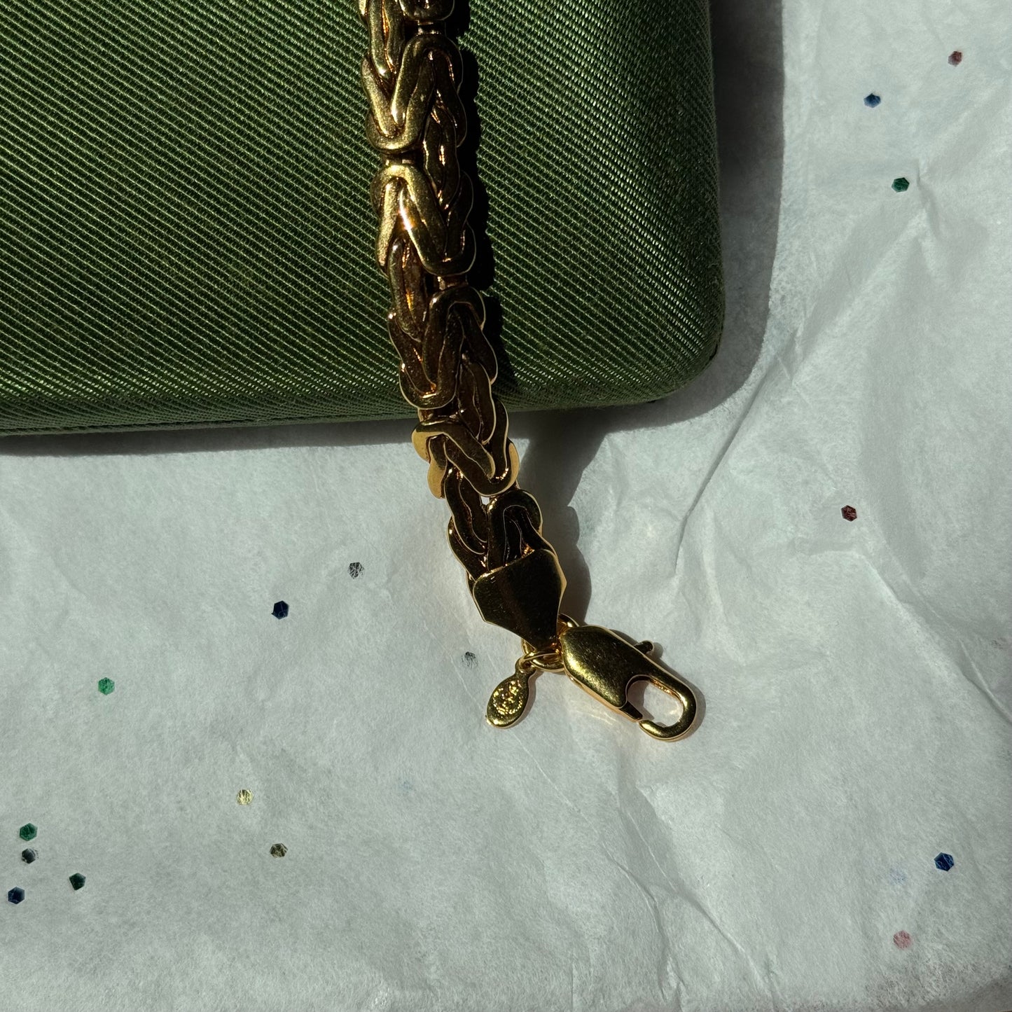 Vintage Gold Chain Bracelet