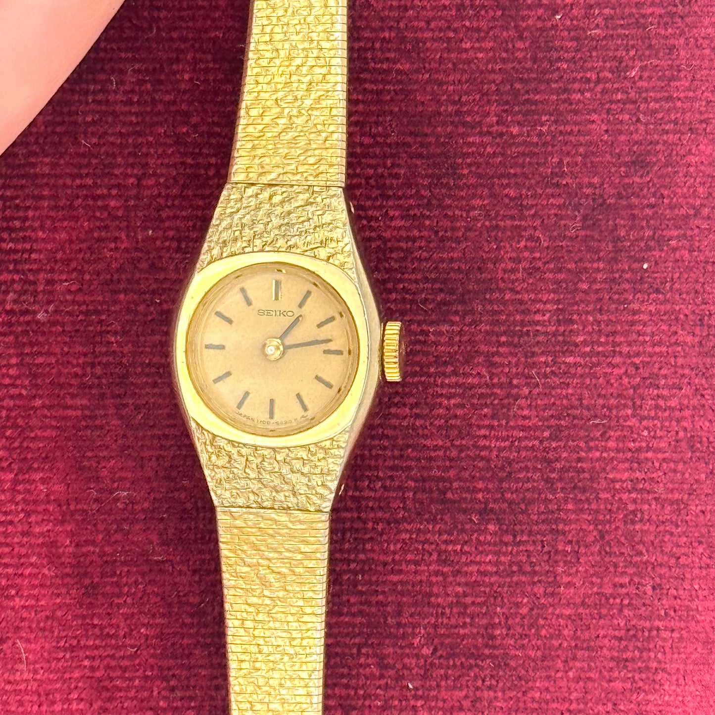 Vintage Gold Seiko Watch