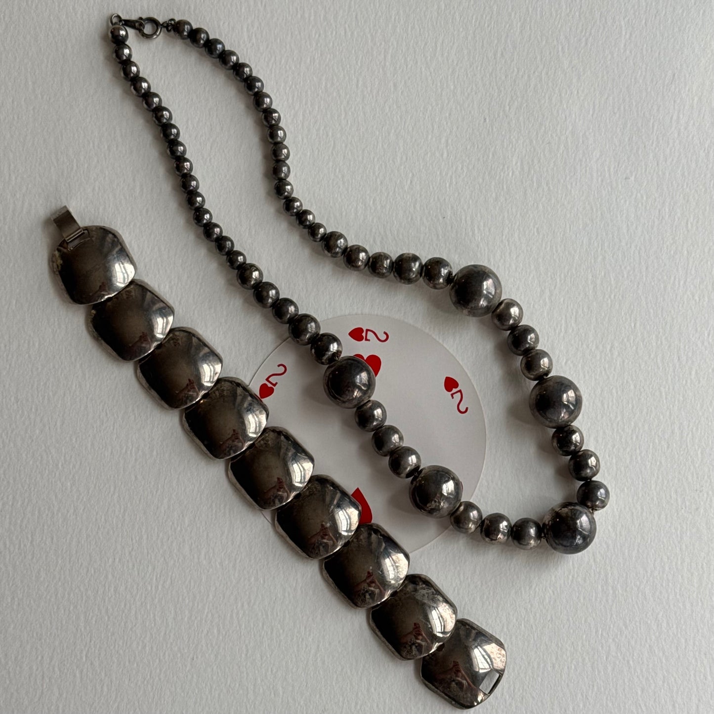 Vintage Chunky Silver Bracelet