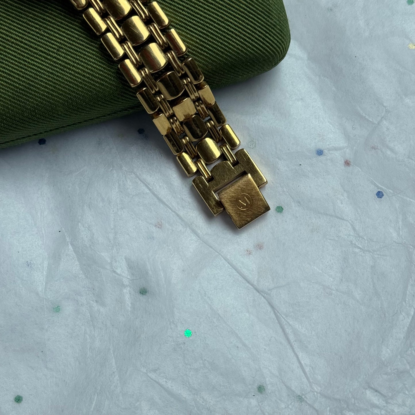Vintage Authentic Movado Running Gold Watch