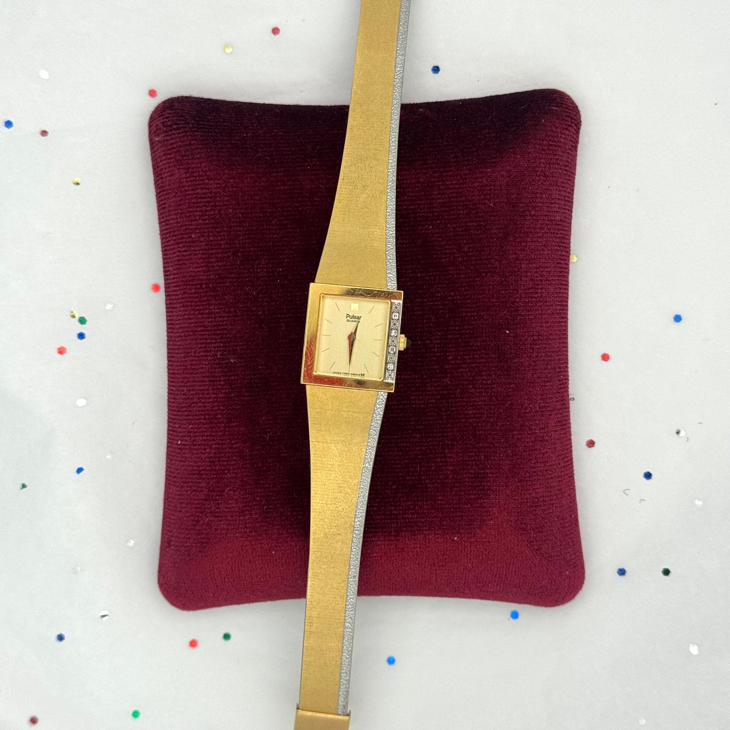 Vintage Two-Tone Pulsar Watch