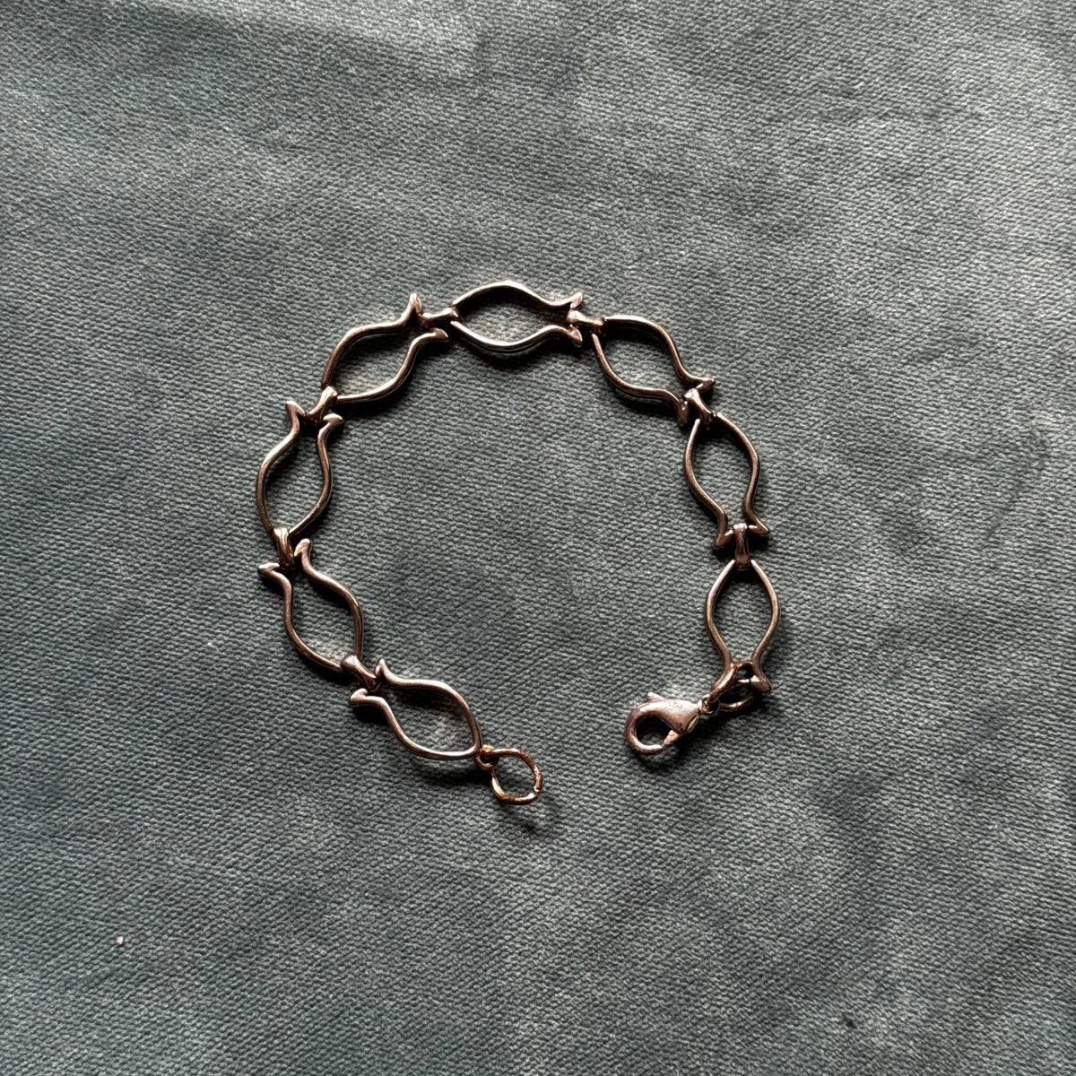Vintage Silver Fish Bracelet