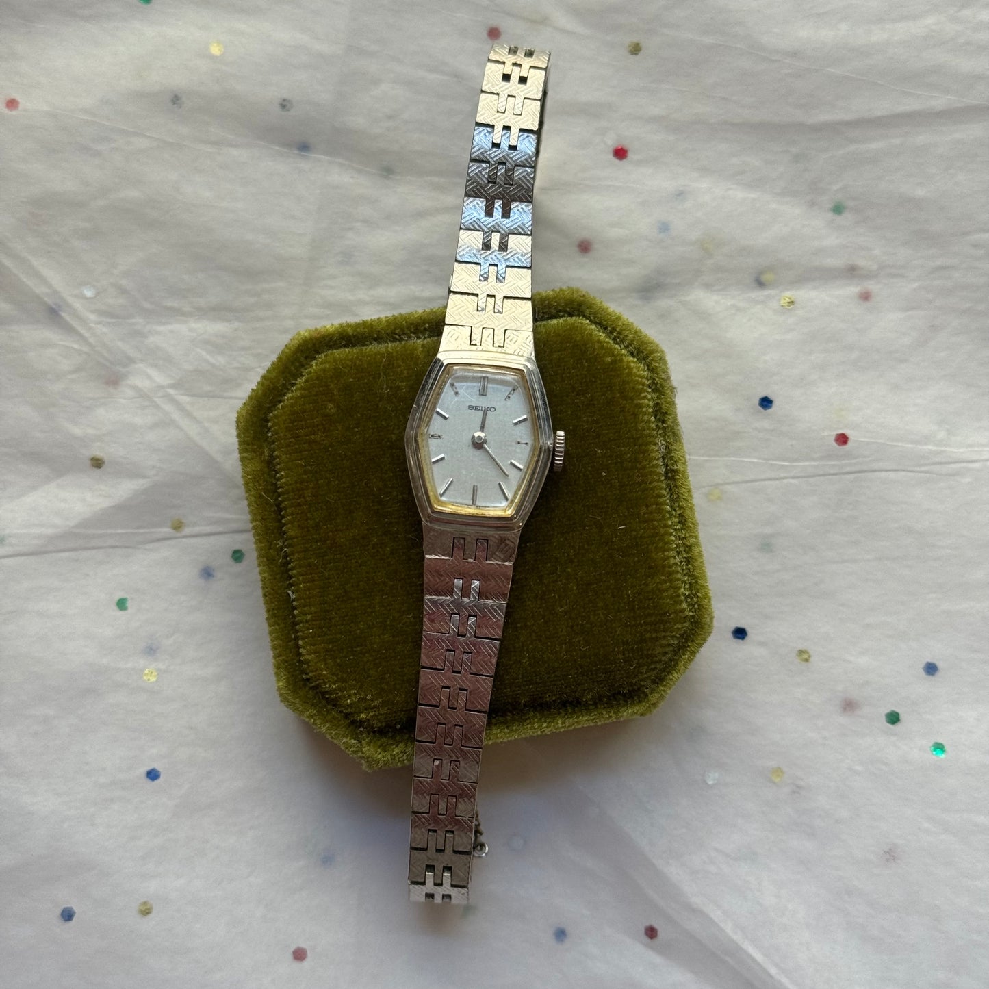 Vintage Silver Seiko Watch