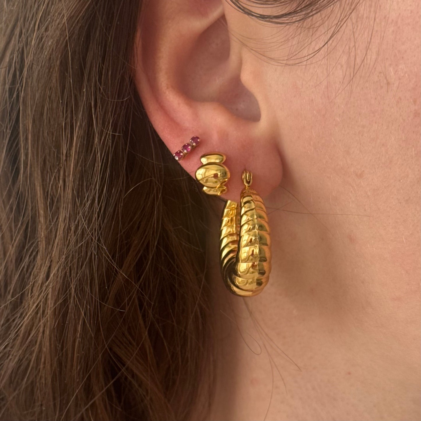 Vintage Gold Earrings