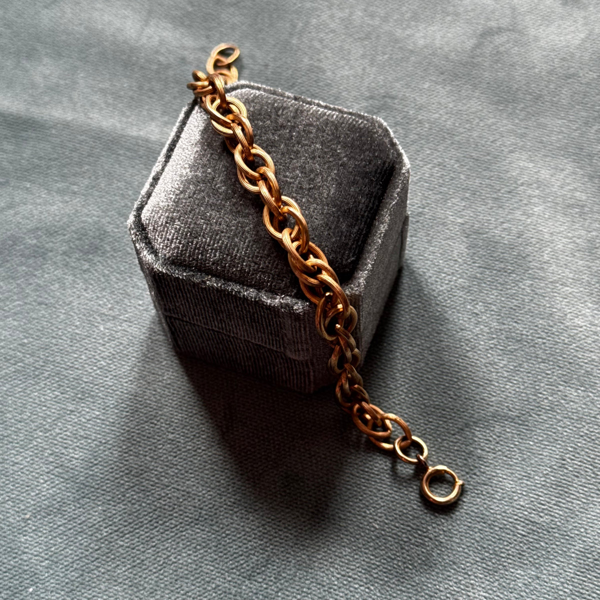 Vintage Gold Chain Bracelet
