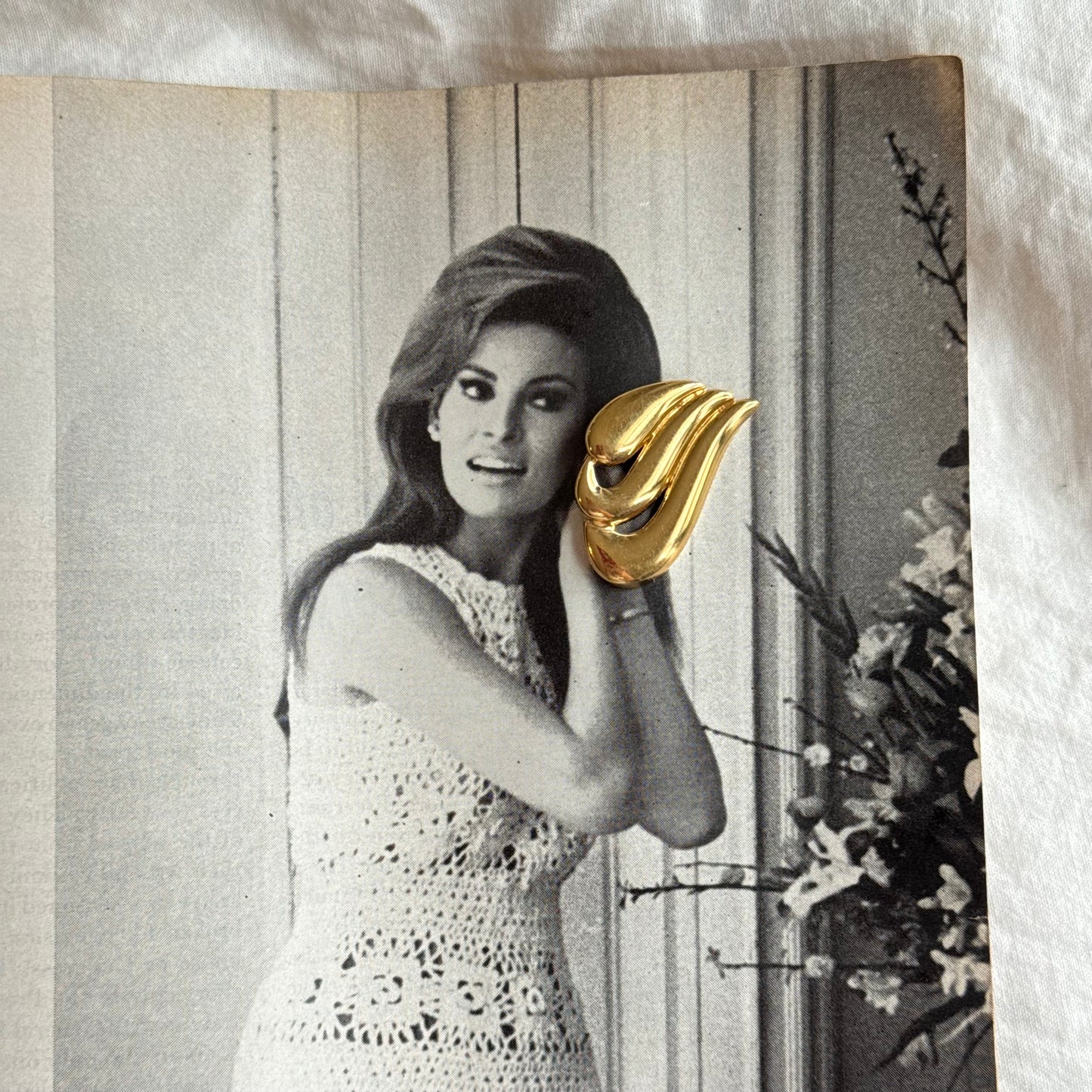 Vintage Napier Gold Earrings