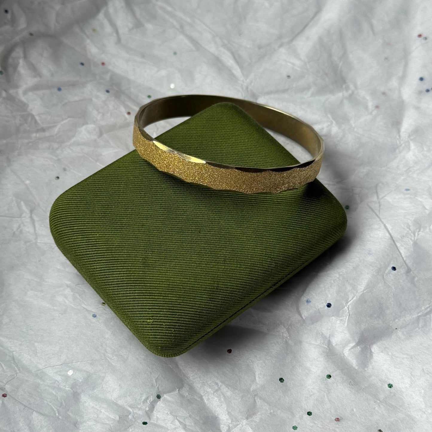 Vintage Gold Bangle Bracelet